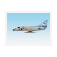 Thumbnail for A-4 Skyhawk -  Rolled Poster