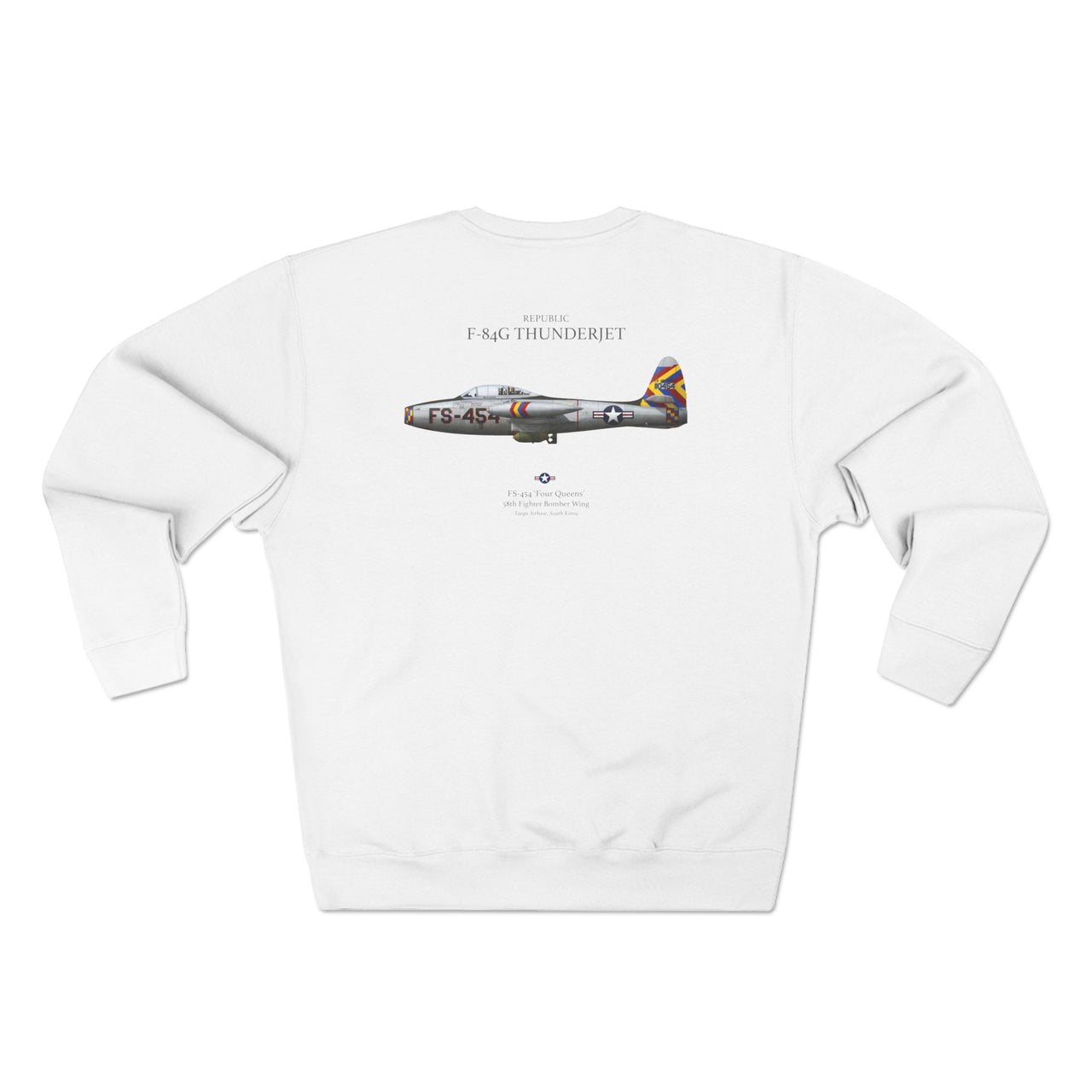 F-84G Thunderjet - Sweat shirt printed on back