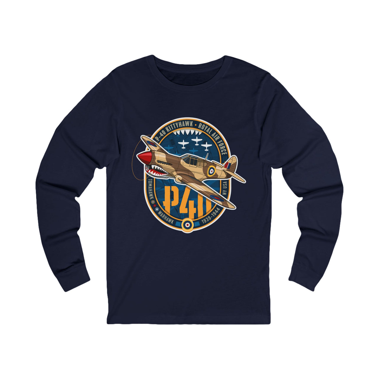 P-40 Kittyhawk - Long Sleeve Tee