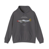 Thumbnail for P-51D Mustang 'Shimmy V' - Hoodie
