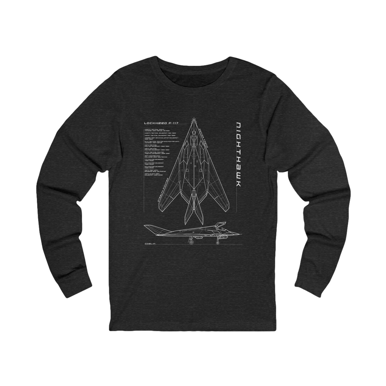 F-117 Nighthawk  - Long Sleeve Tee