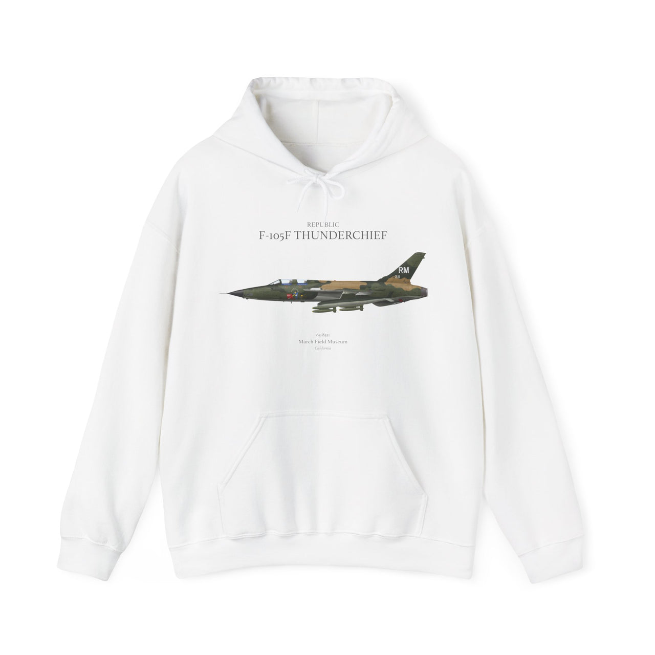 F-105 F Thunderchief  - Hoodie