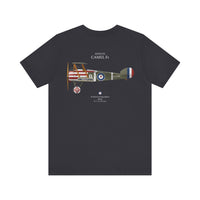 Thumbnail for Sopwith Camel F1 - T-shirt printed on back