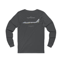 Thumbnail for B-47E Stratojet - Long-Sleeve T-shirt printed on back