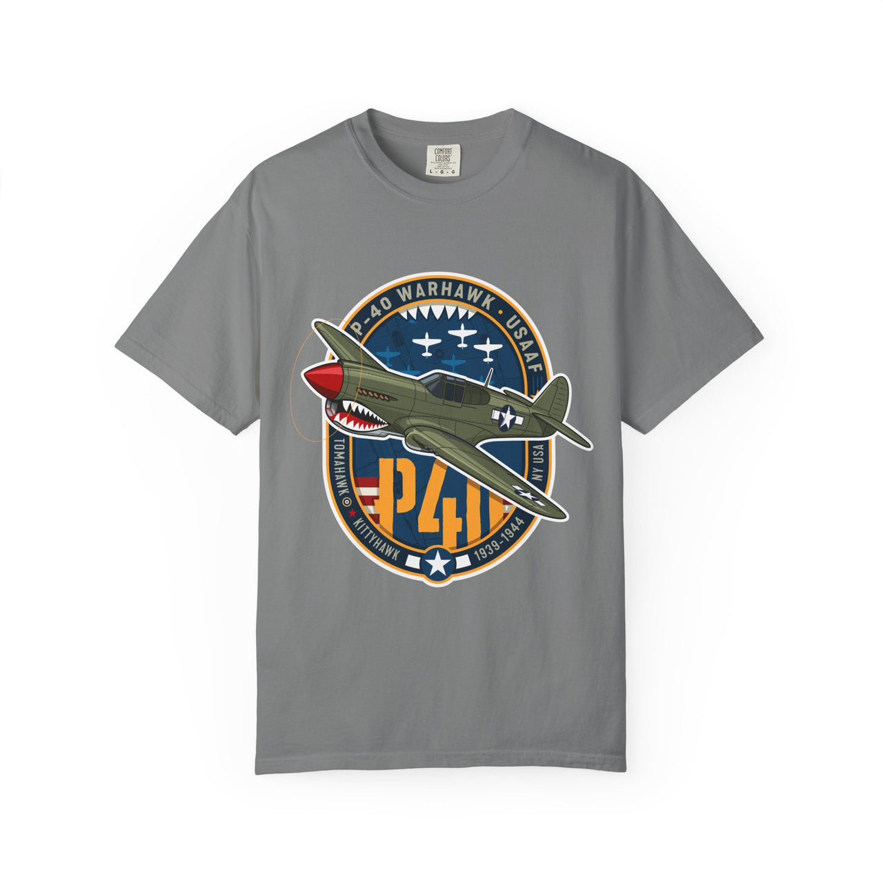 P-40 Warhawk - T-shirt printed