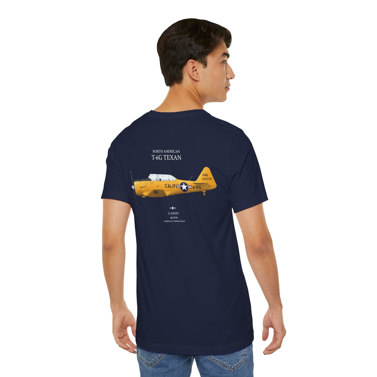 T-6G Texan - T-shirt printed on back