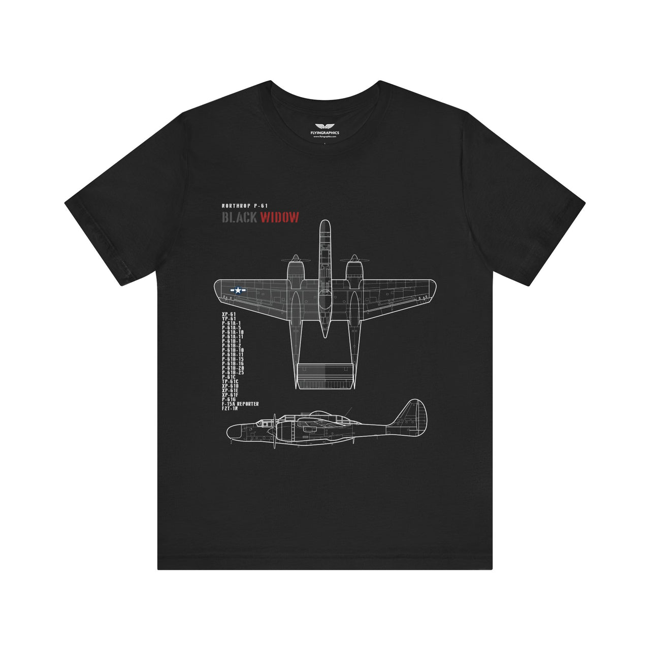 P-61 Black Widow - T-shirt