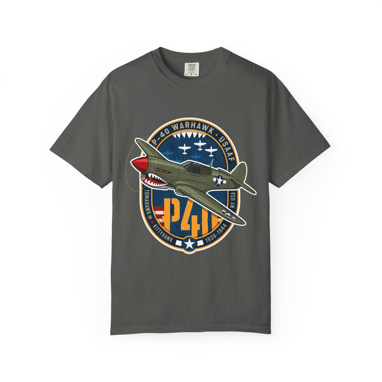 P-40 Warhawk - T-shirt printed