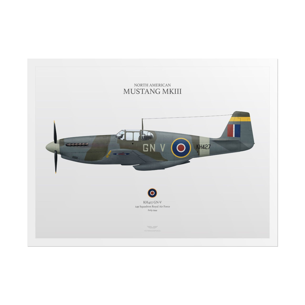 Mustang MKIII -  Rolled Poster