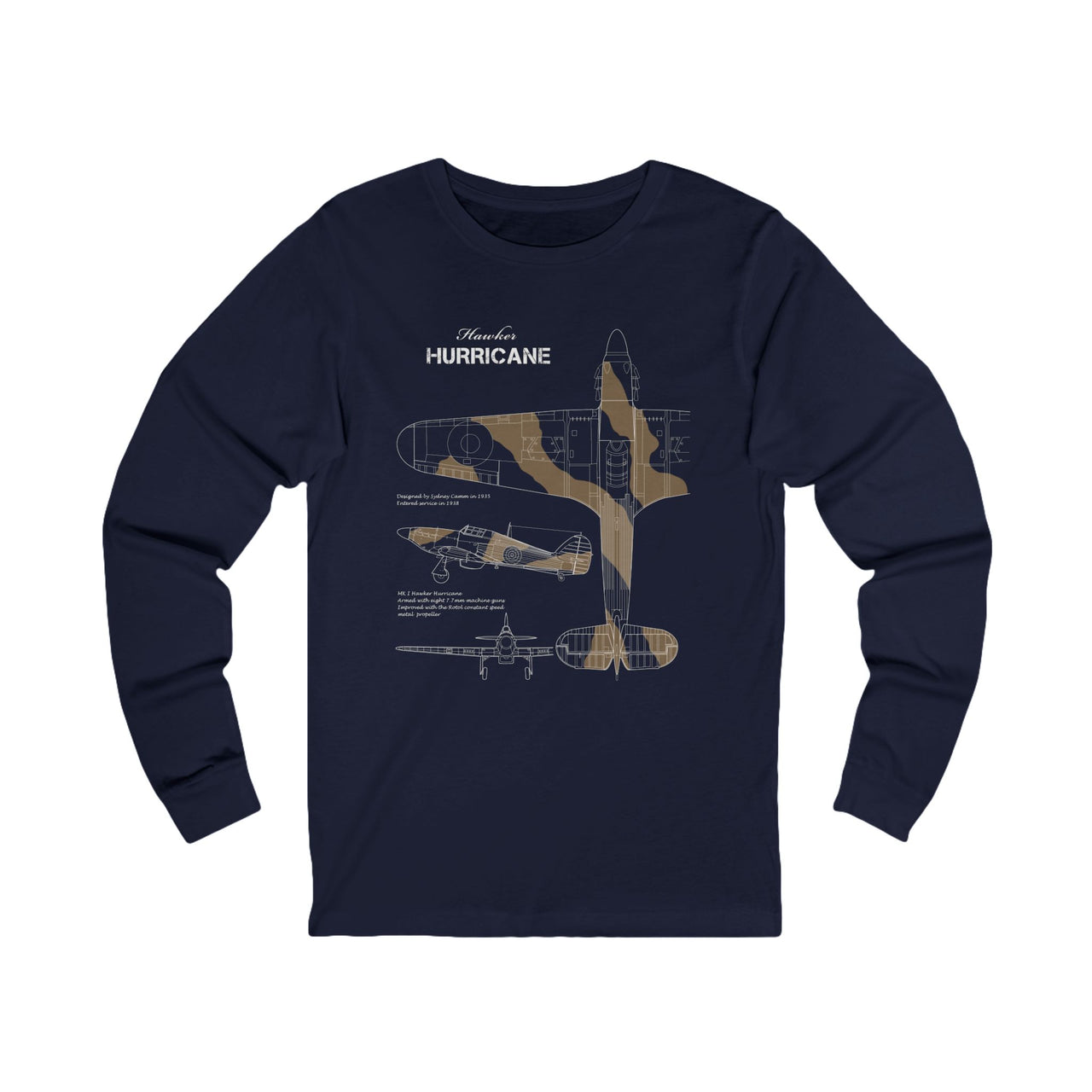 Hawker Hurricane - Long Sleeve Tee