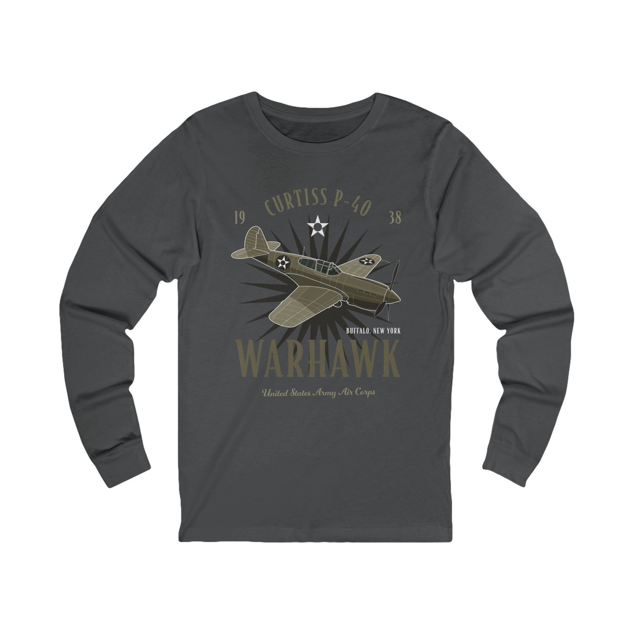 P-40 Warhawk - Long Sleeve Tee