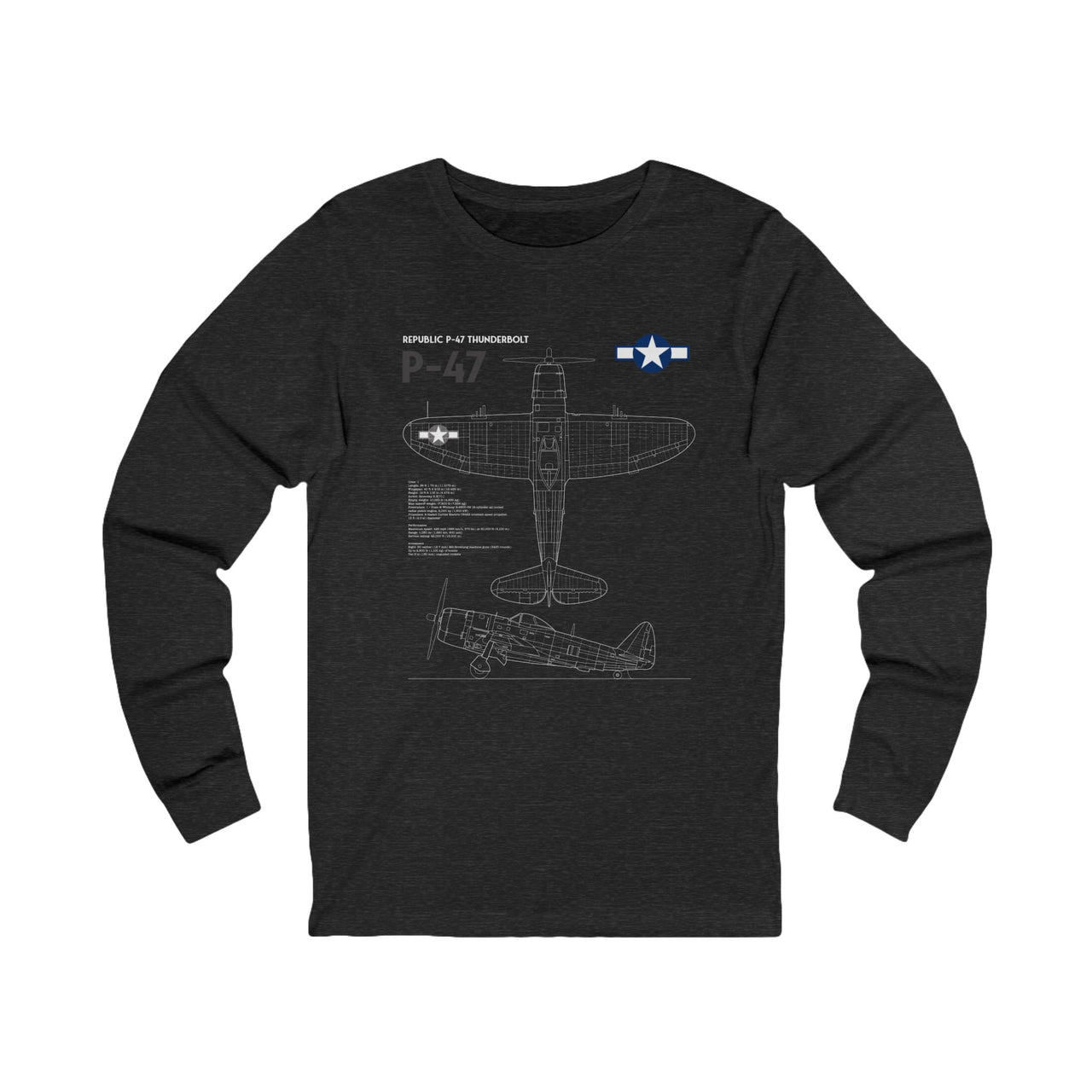 P-47 Thunderbolt - Long Sleeve Tee