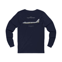 Thumbnail for B-47E Stratojet - Long-Sleeve T-shirt printed on back