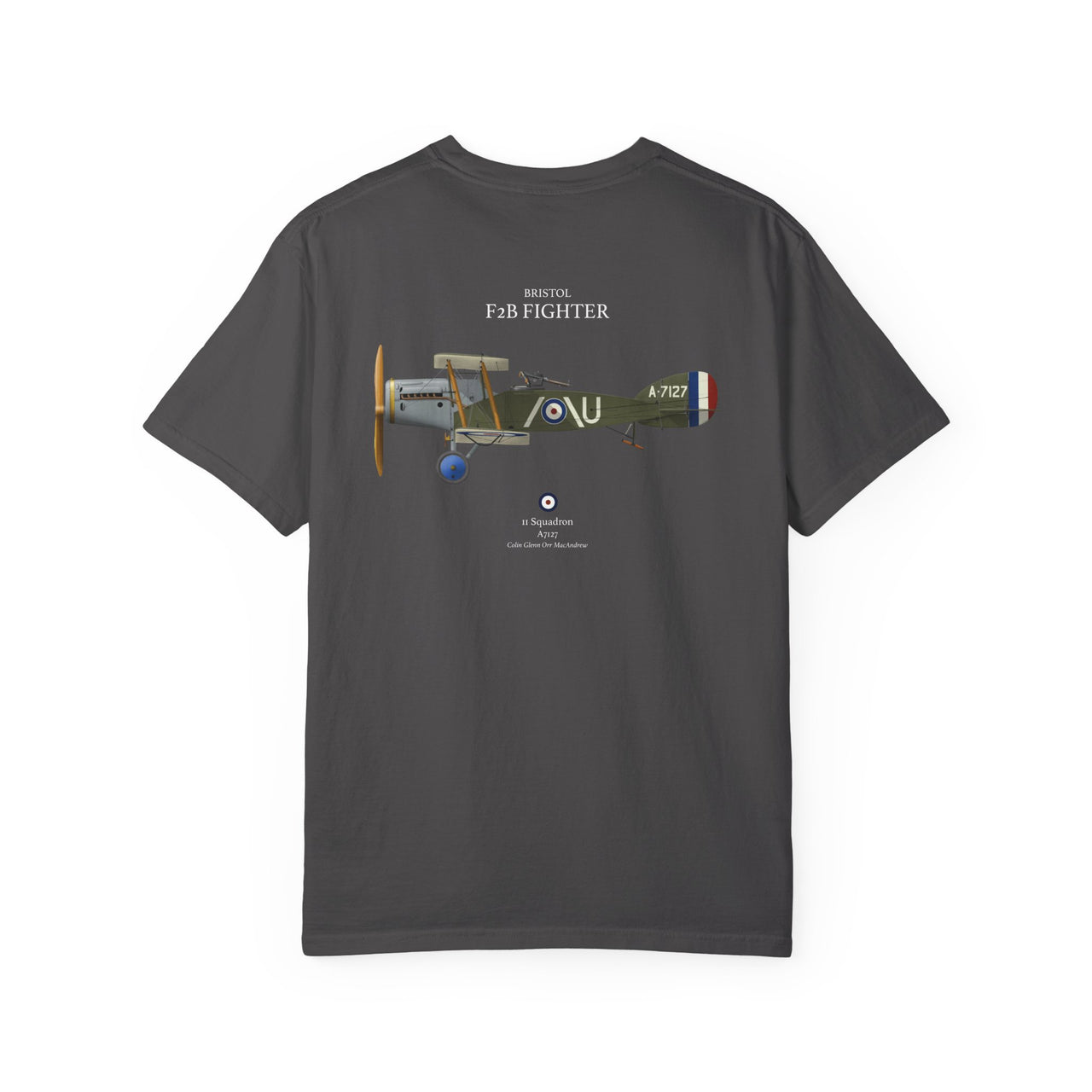 Bristol F2B Fighter - T-shirt printed on back