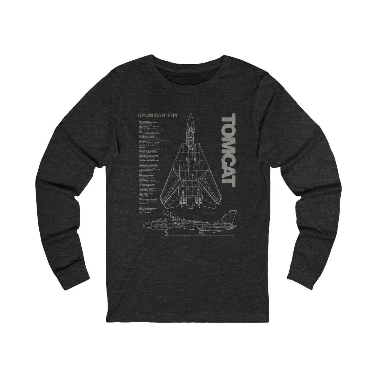 F-14 Tomcat - Long Sleeve Tee