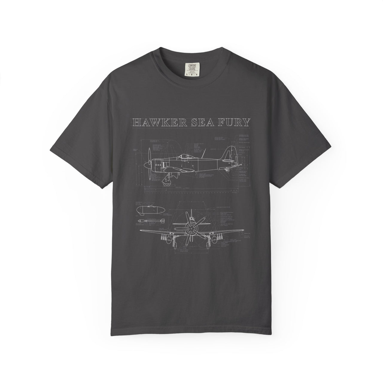 Hawker Sea Fury - T-shirt