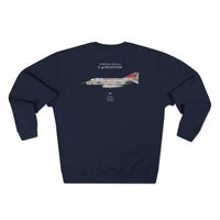 Thumbnail for F-4J Phantom 'Tomcatters' - Sweat shirt printed on back