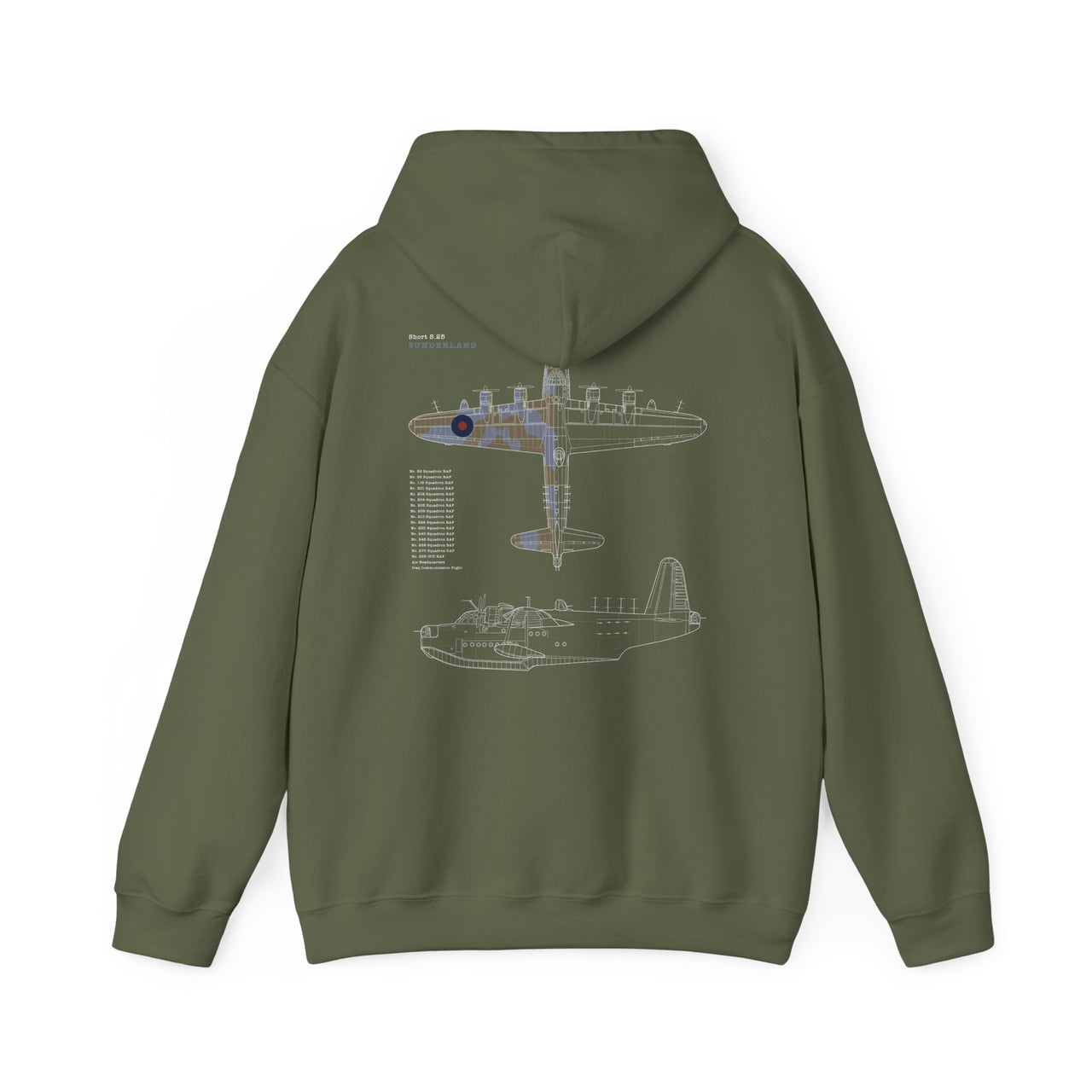 Sunderland - Hoodie printed on back