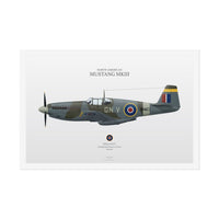 Thumbnail for Mustang MKIII  -  Rolled Poster
