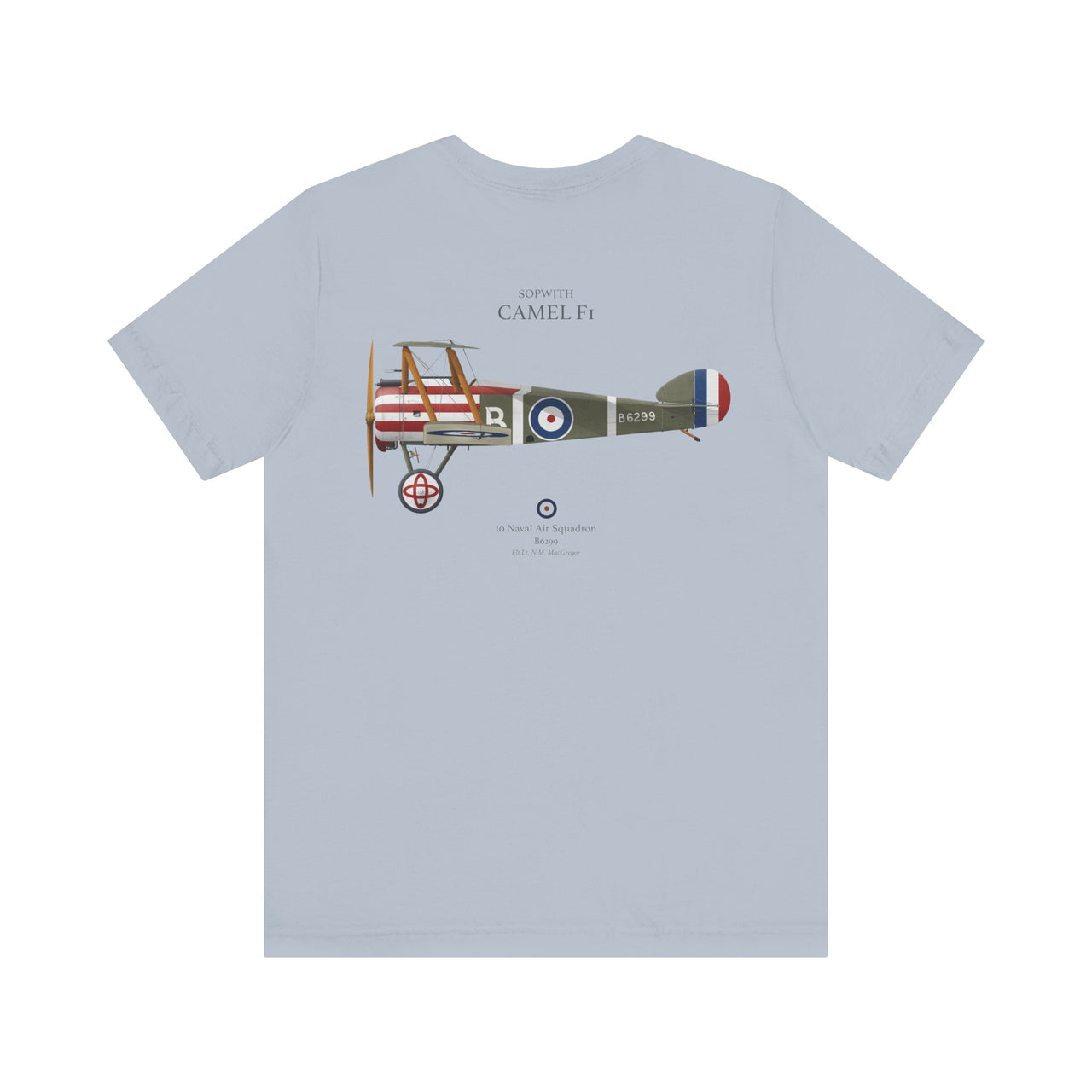 Sopwith Camel F1 - T-shirt printed on back