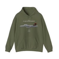 Thumbnail for F/A-18F Super Hornet 'Red Rippers'  - Hoodie