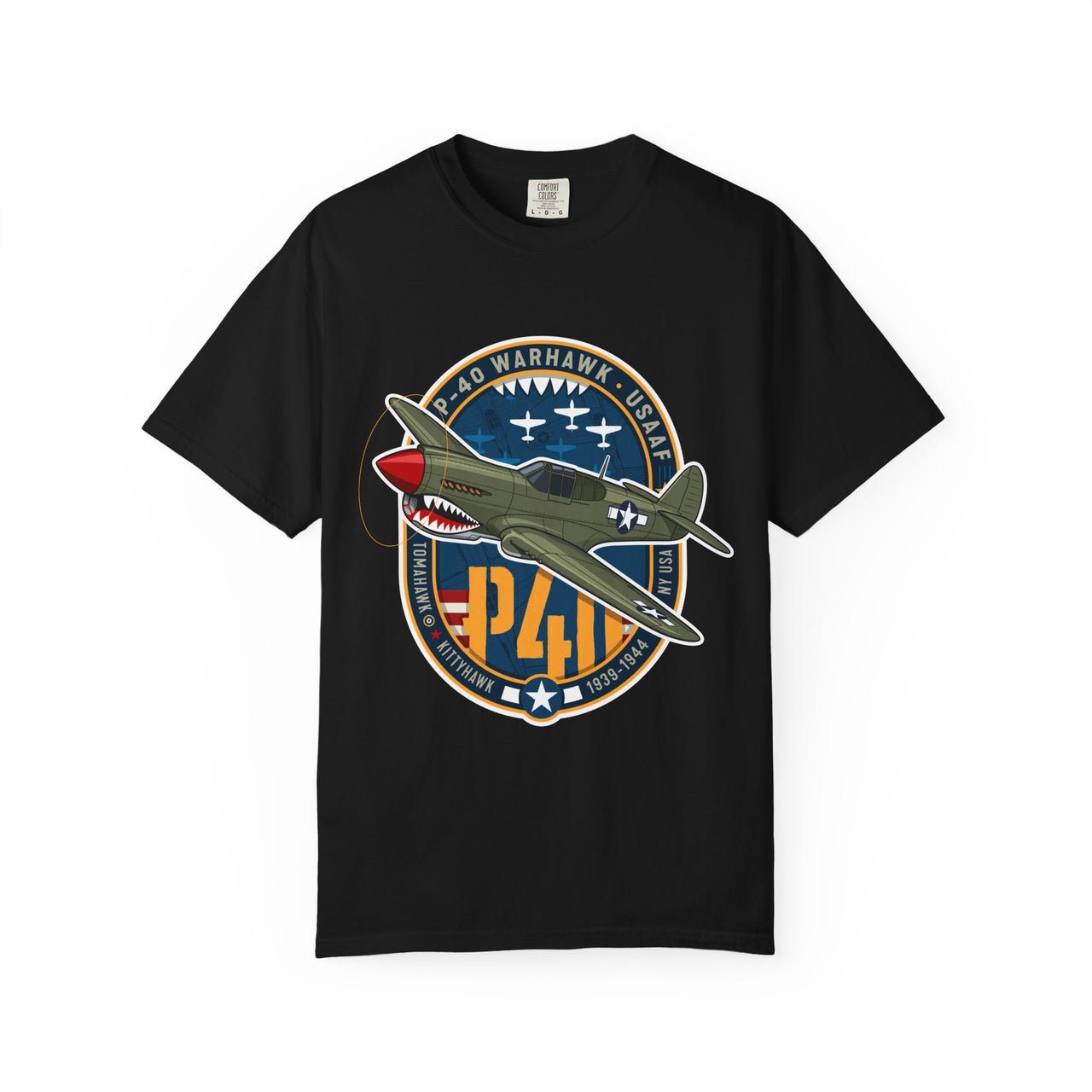 P-40 Warhawk - T-shirt printed