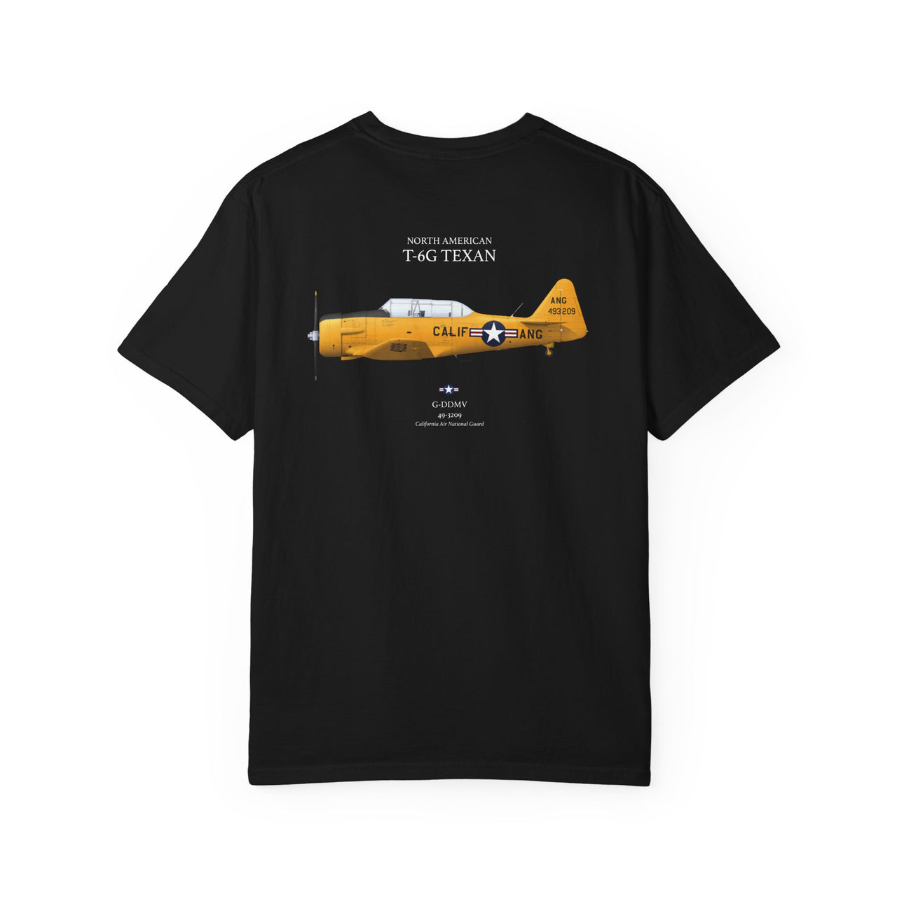 T-6G Texan - T-shirt printed on back
