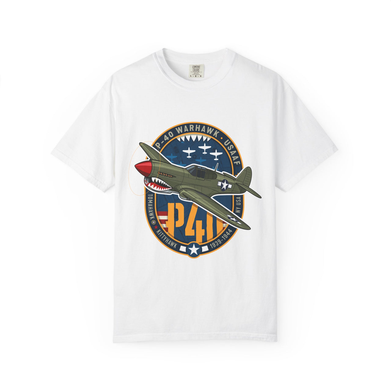P-40 Warhawk - T-shirt printed