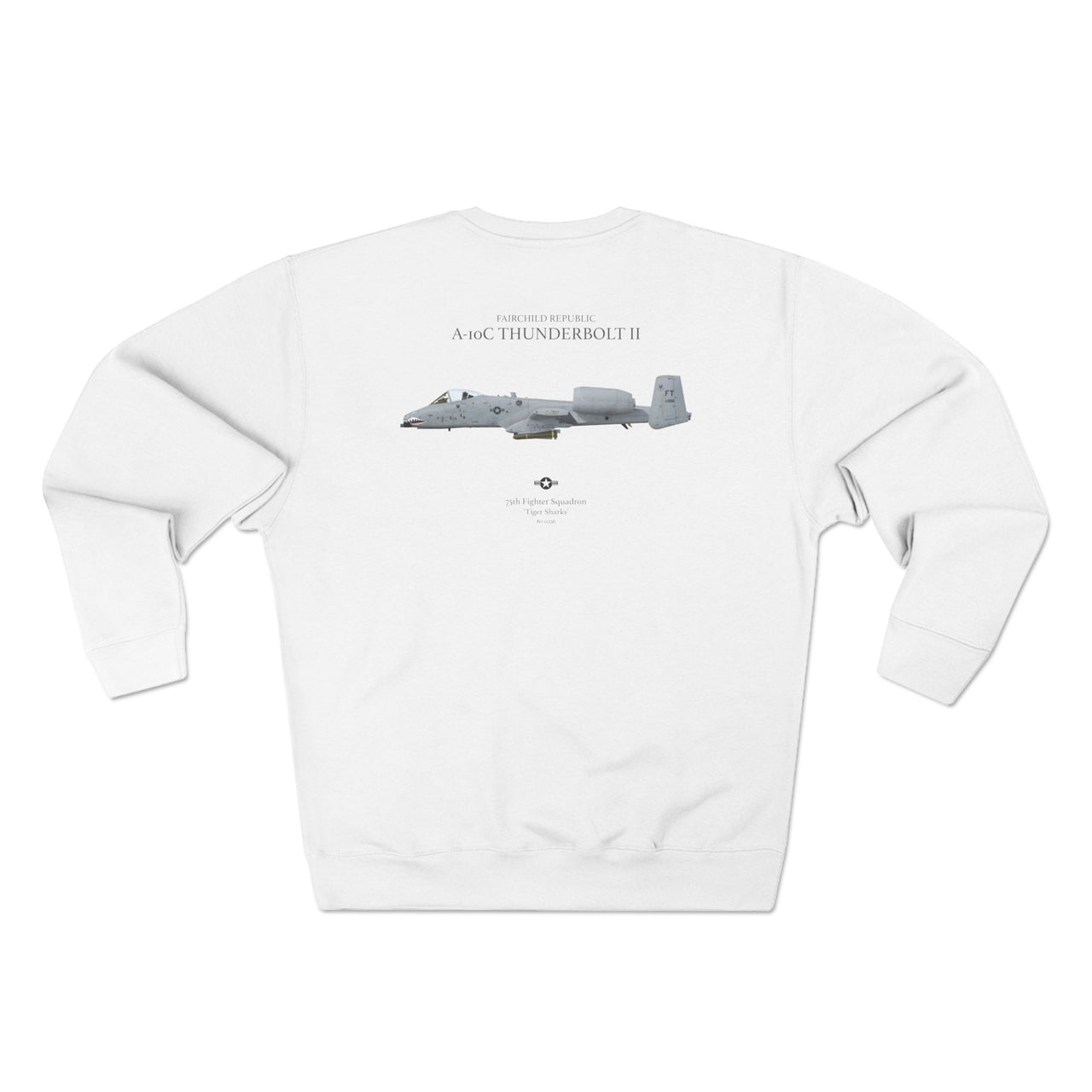 A-10C Thunderbolt II - Sweat shirt printed on back