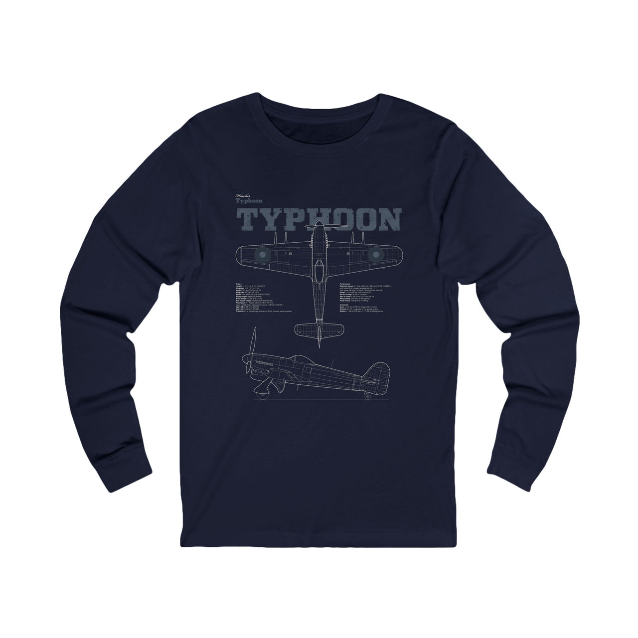 Hawker Typhoon - Long Sleeve Tee