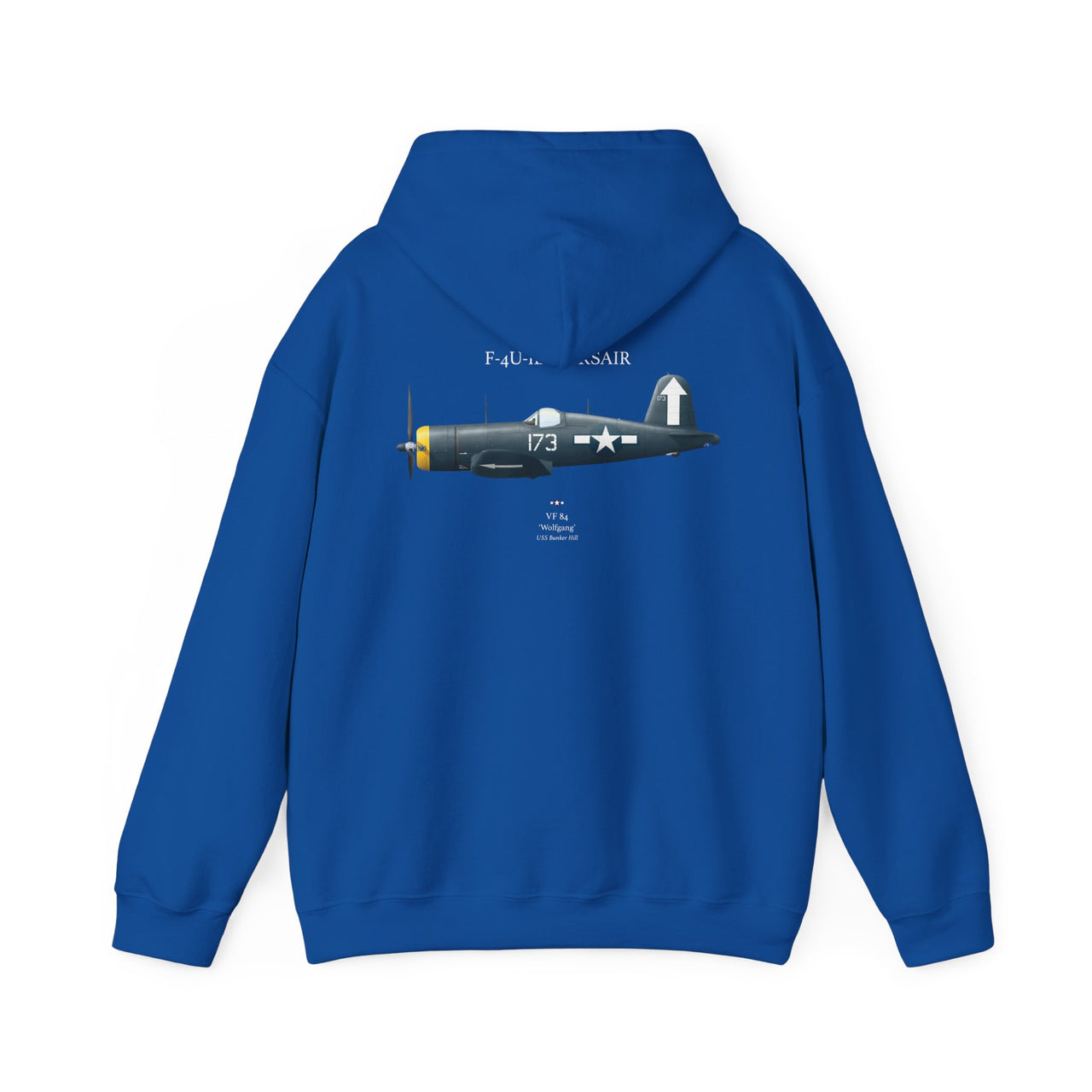 F-4U-ID Corsair - Hoodie printed on back