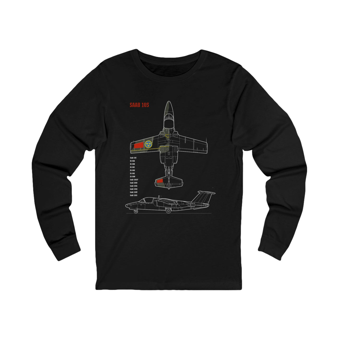 Saab 105 - Long Sleeve Tee