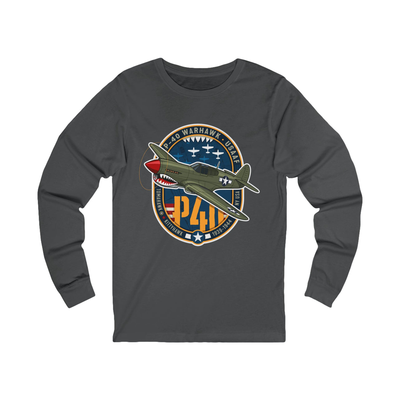 P-40 Warhawk - Long Sleeve Tee