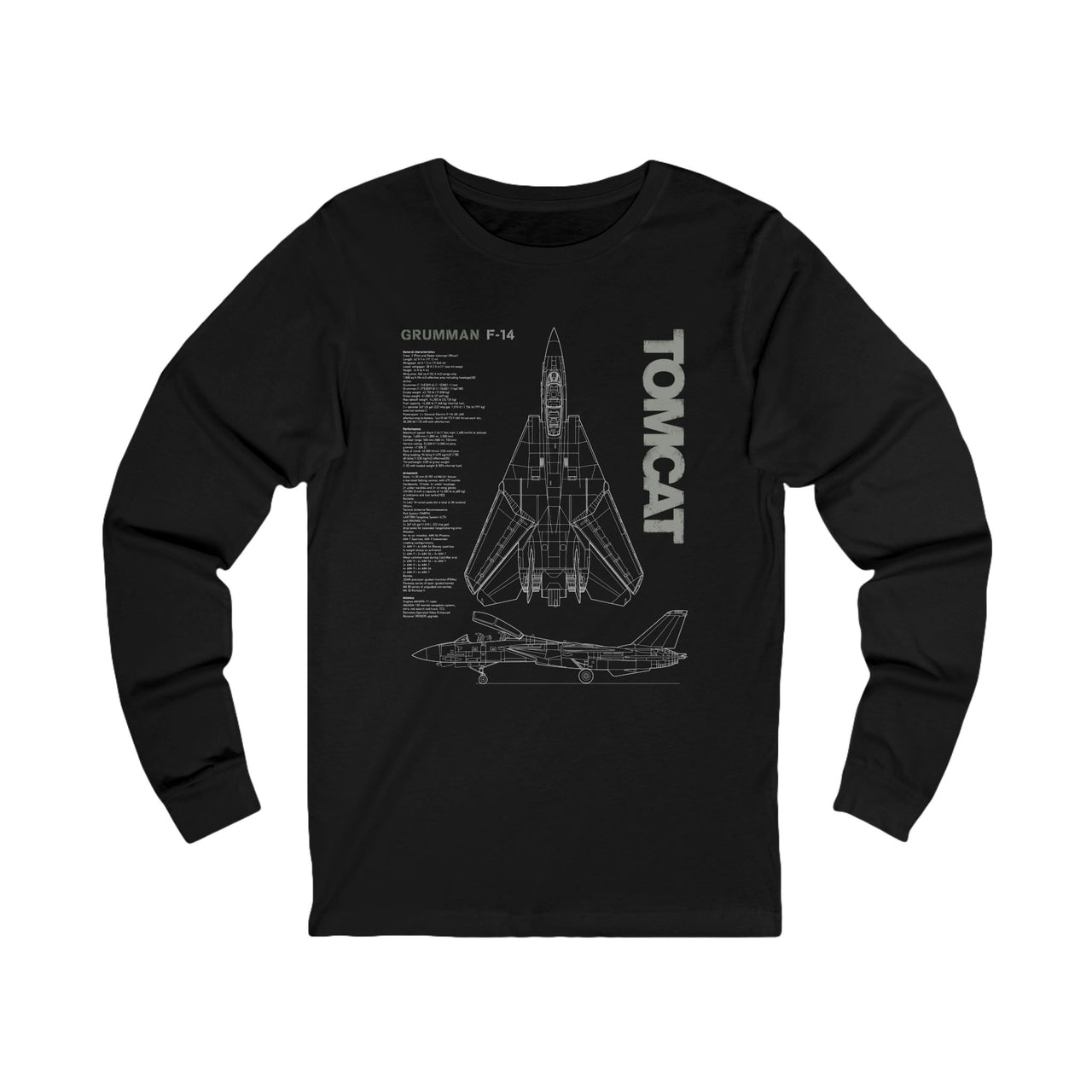 F-14 Tomcat - Long Sleeve Tee