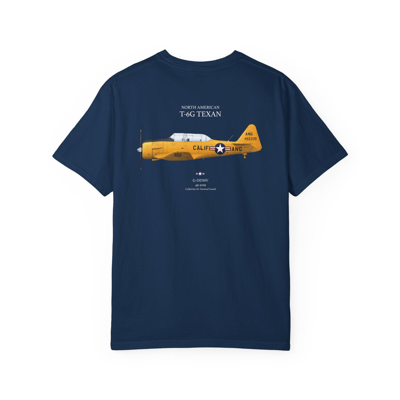 T-6G Texan - T-shirt printed on back