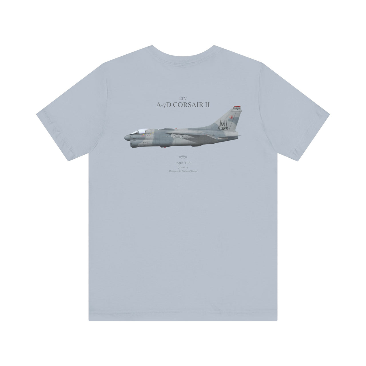 A-7D Corsair II - T-shirt printed on back