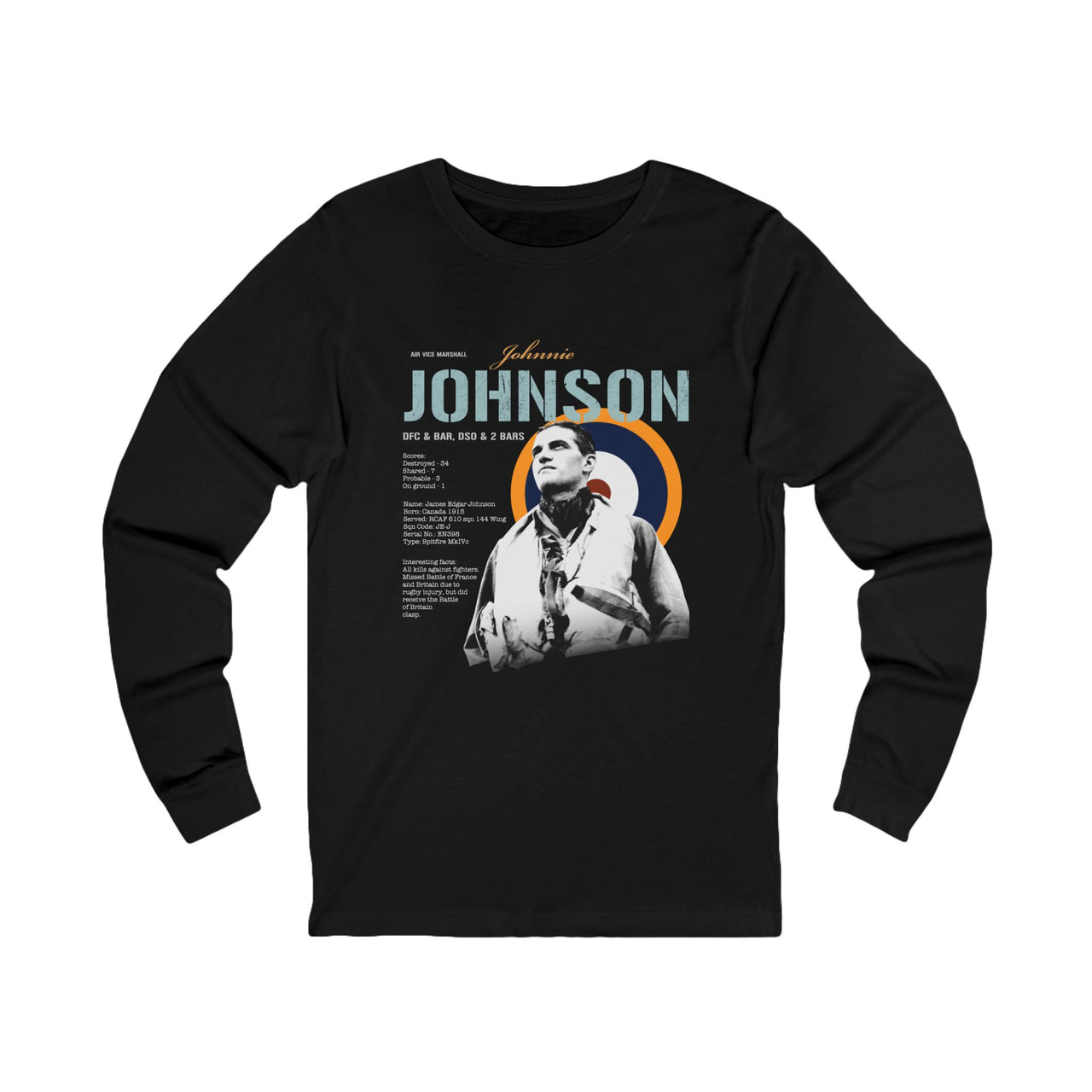 Johnnie Johnson - Long Sleeve Tee