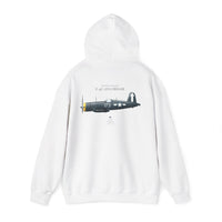 Thumbnail for F-4U-ID Corsair - Hoodie printed on back