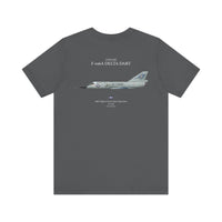 Thumbnail for F-106A Delta Dart - T-shirt printed on back
