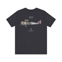 Thumbnail for de Havilland D.H.9A - T-shirt printed on back