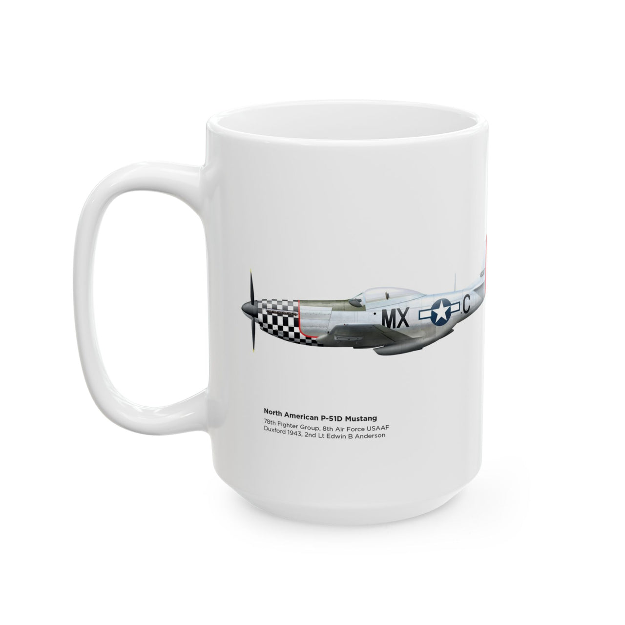 Mustang 78th FG -  Ceramic Mug (11oz, 15oz)