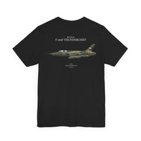 F-105 F Thunderchief - T-shirt printed on back