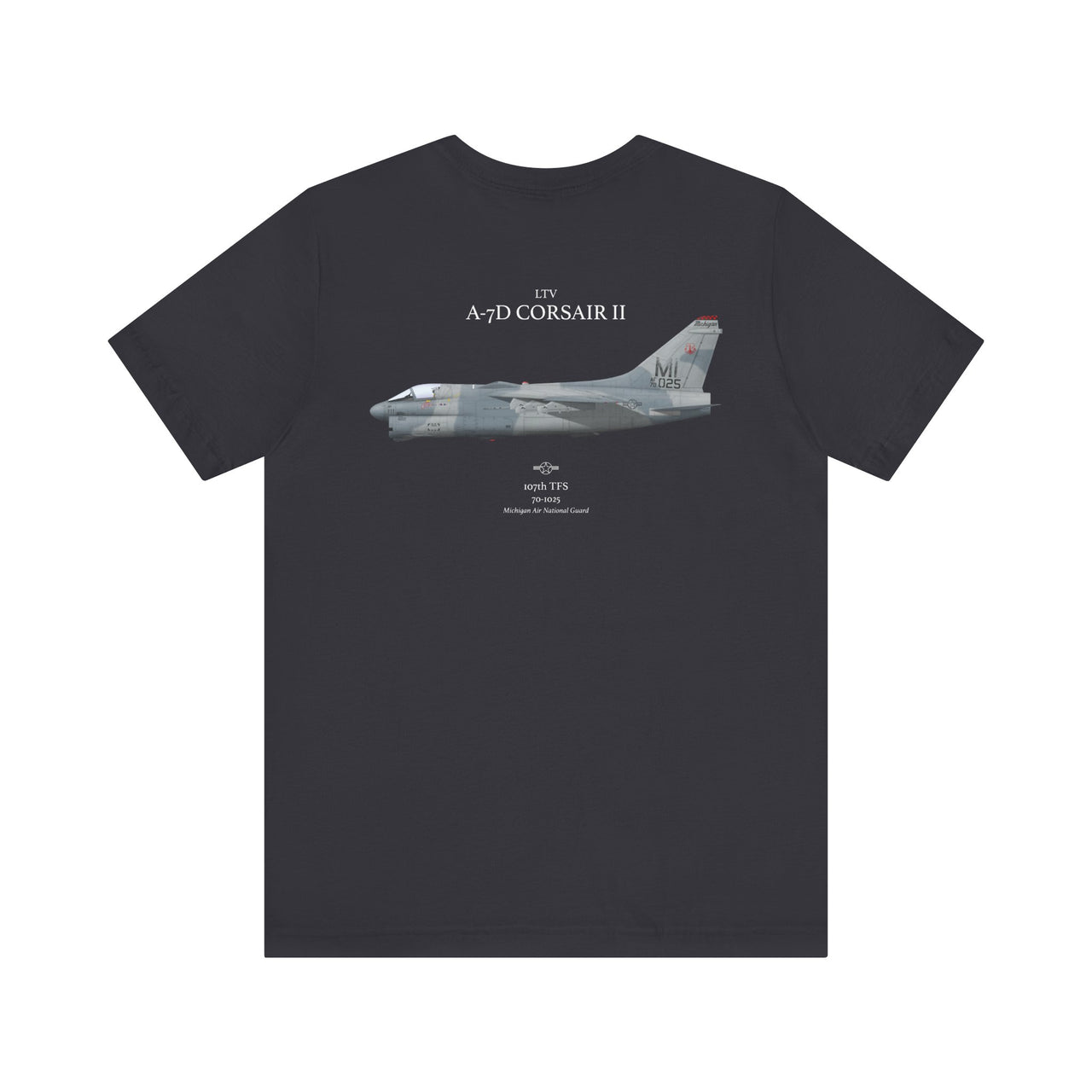 A-7D Corsair II - T-shirt printed on back