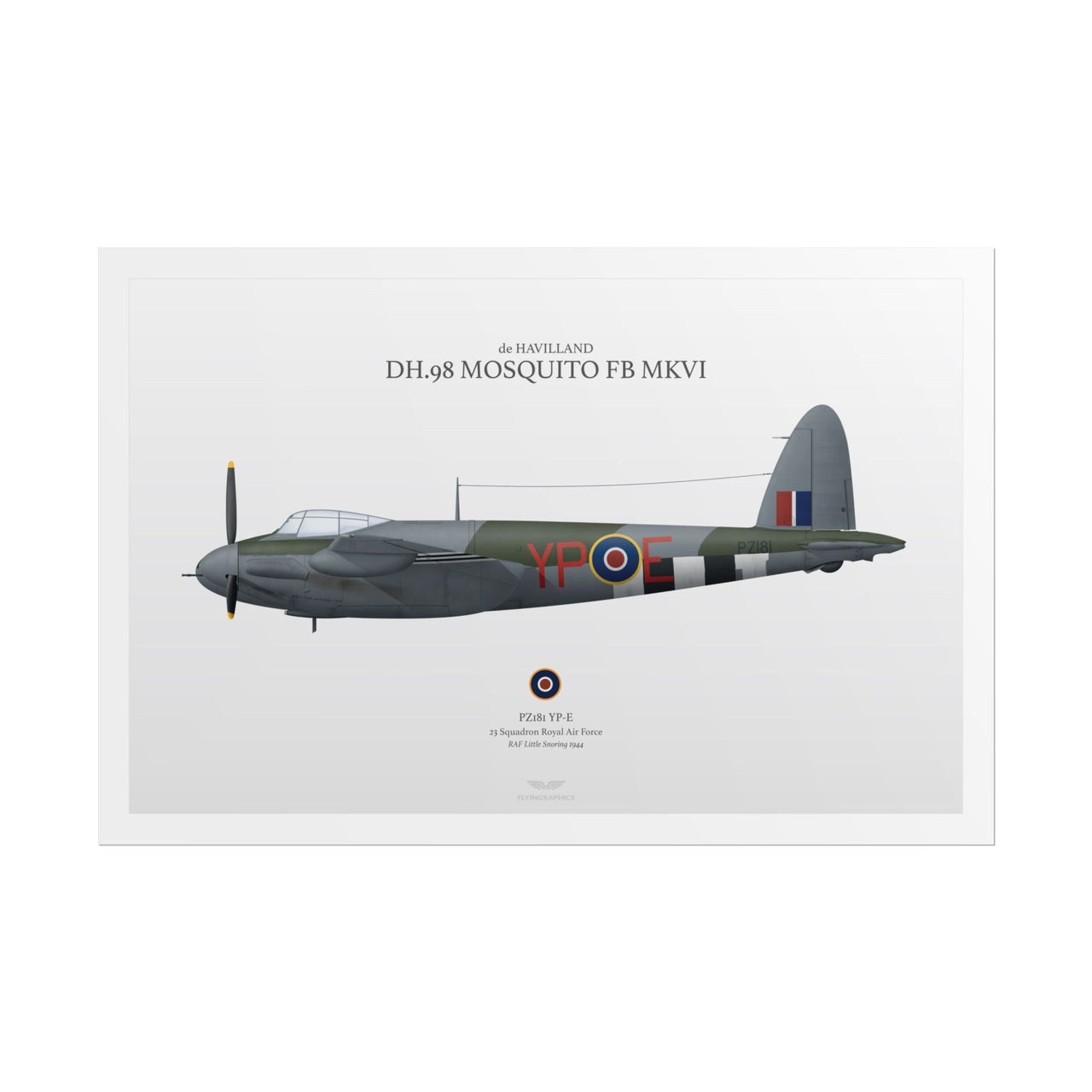Mosquito FB MKVI -  Rolled Poster