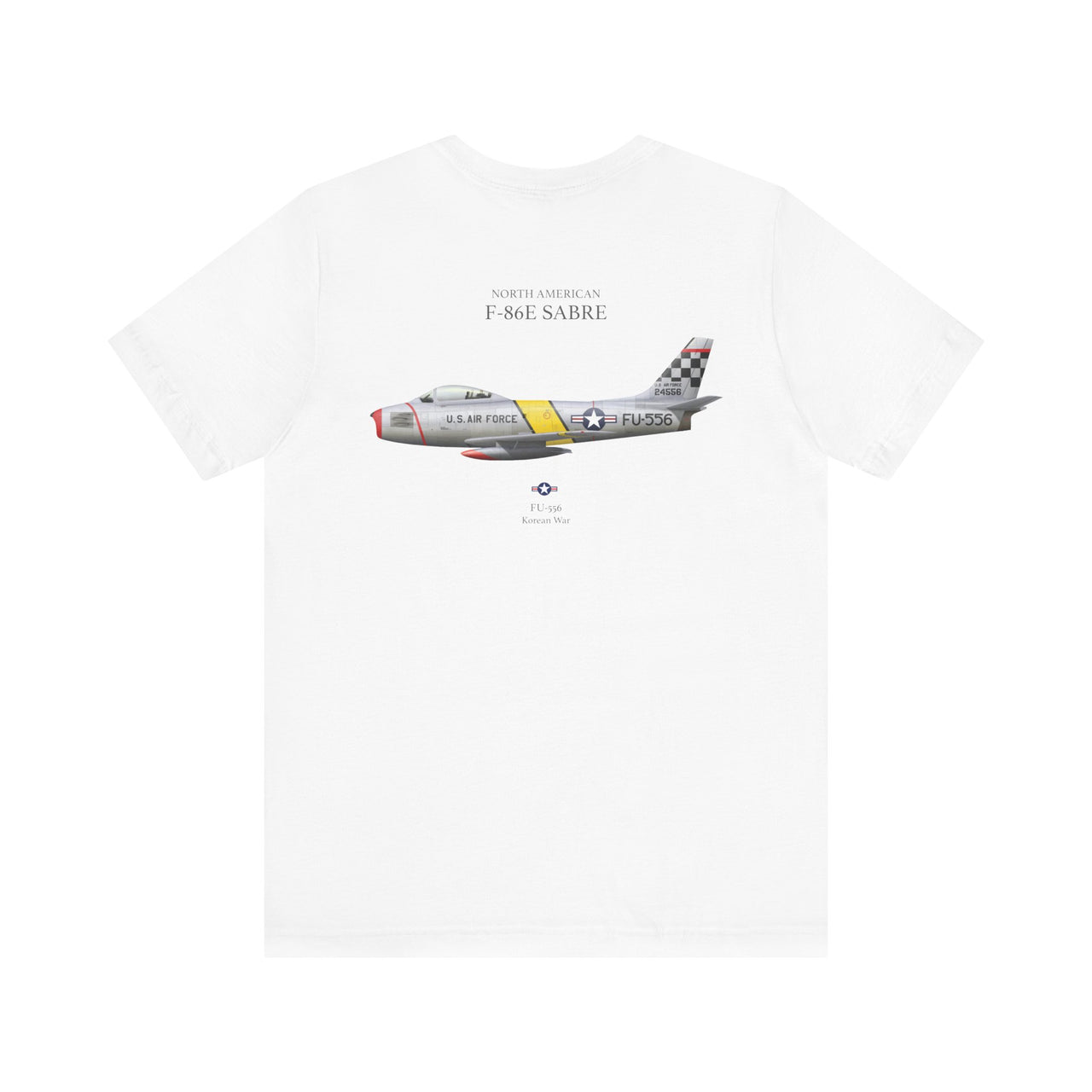 F-86E Sabre - T-shirt printed on back
