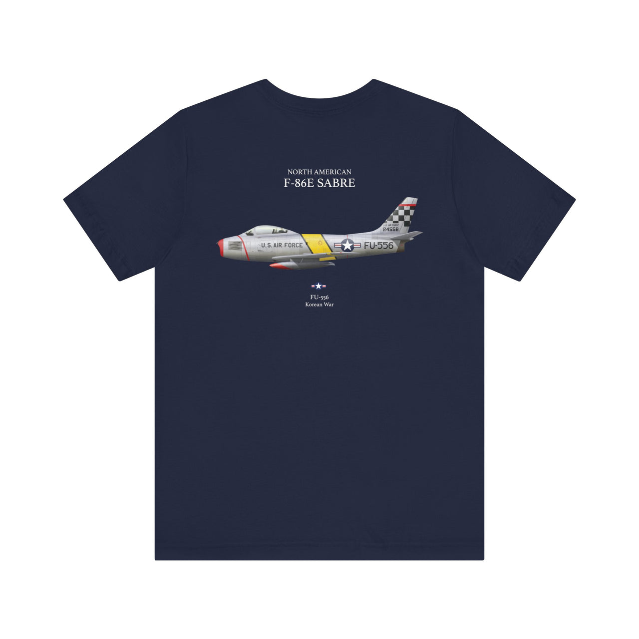 F-86E Sabre - T-shirt printed on back