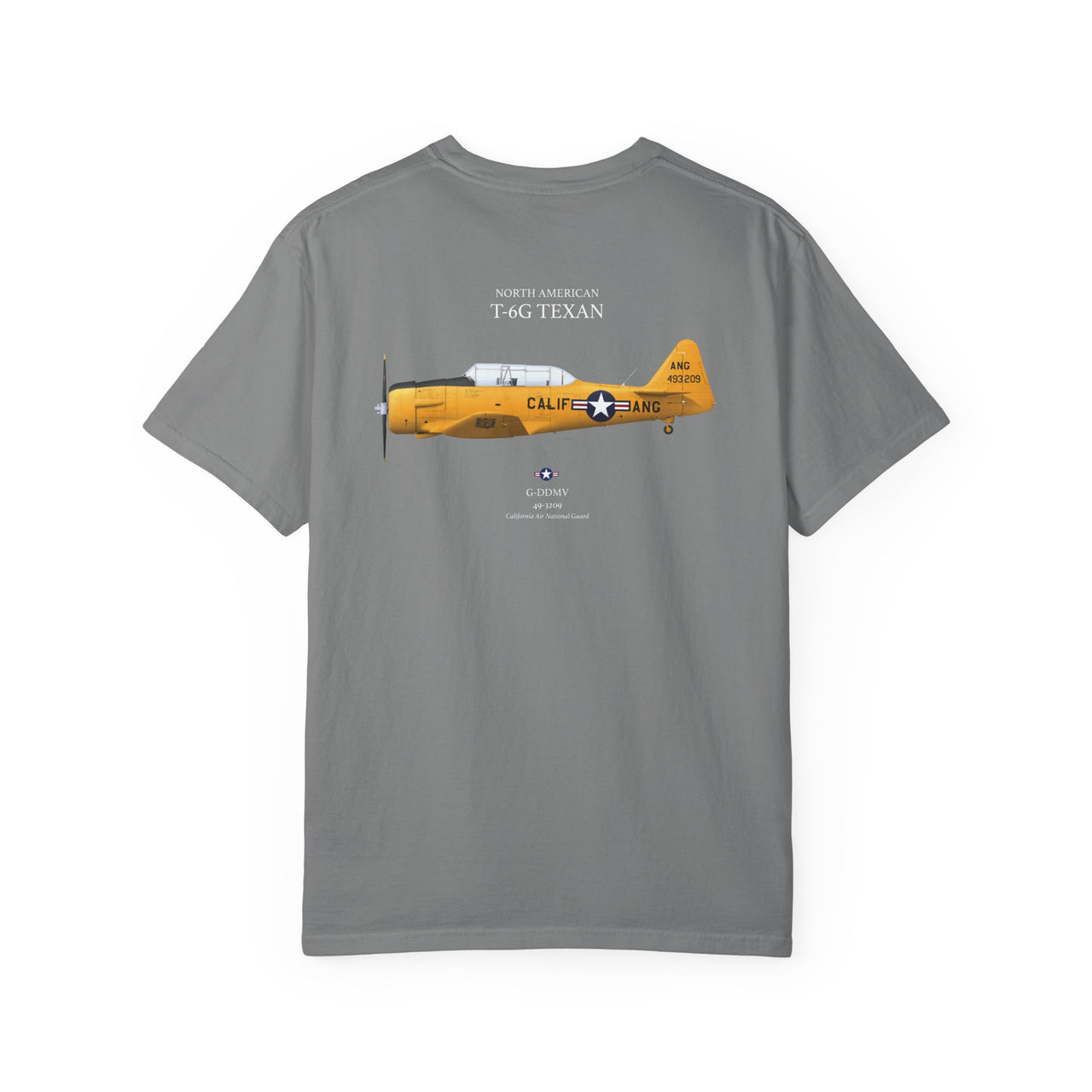 T-6G Texan - T-shirt printed on back
