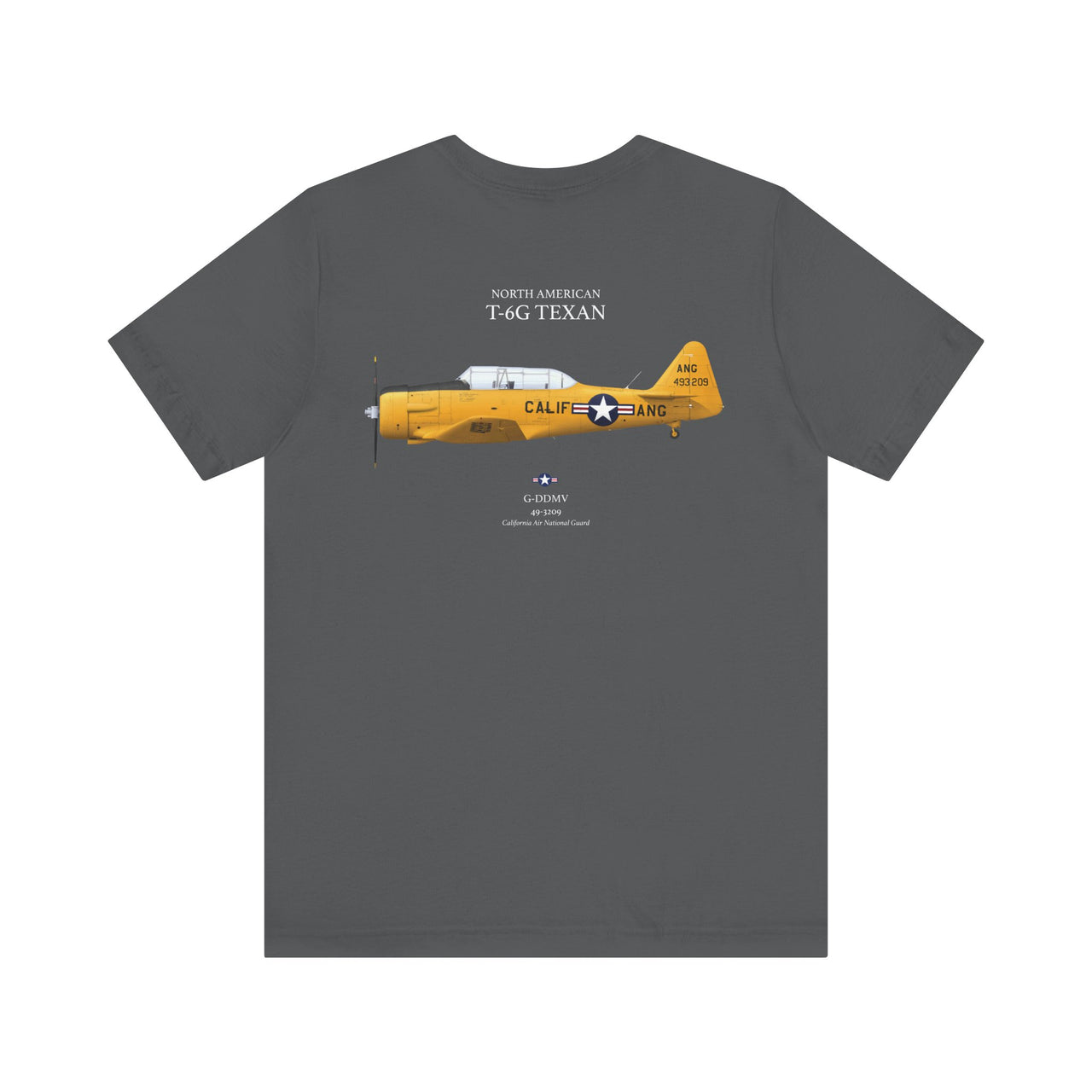 T-6G Texan - T-shirt printed on back