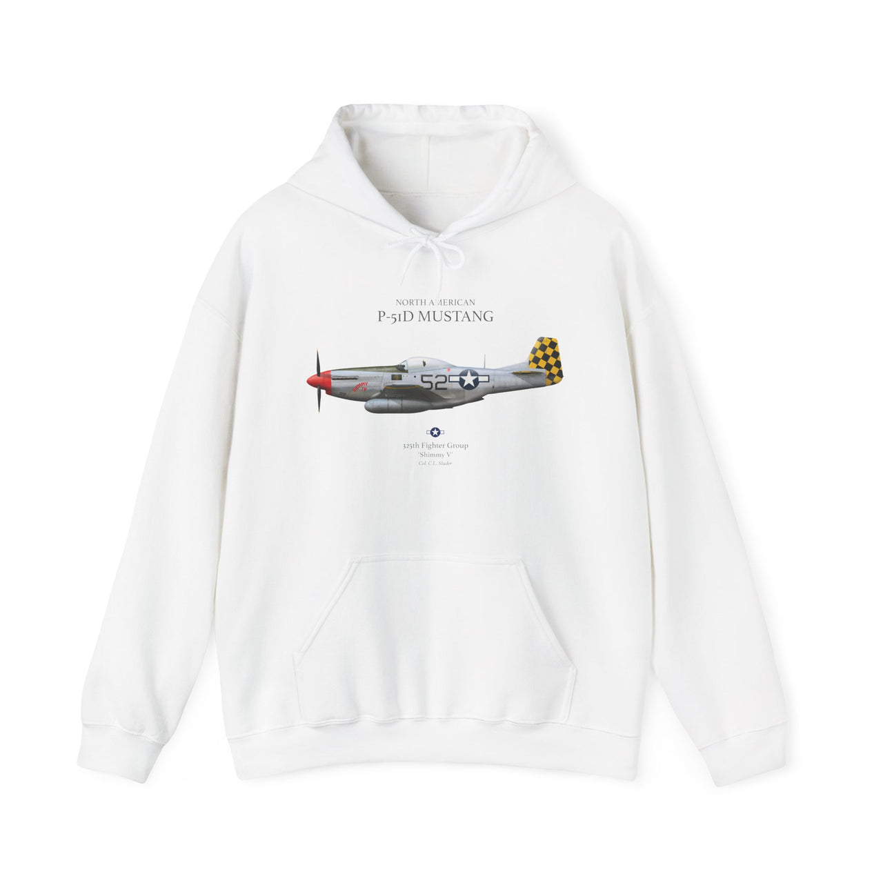 P-51D Mustang 'Shimmy V' - Hoodie