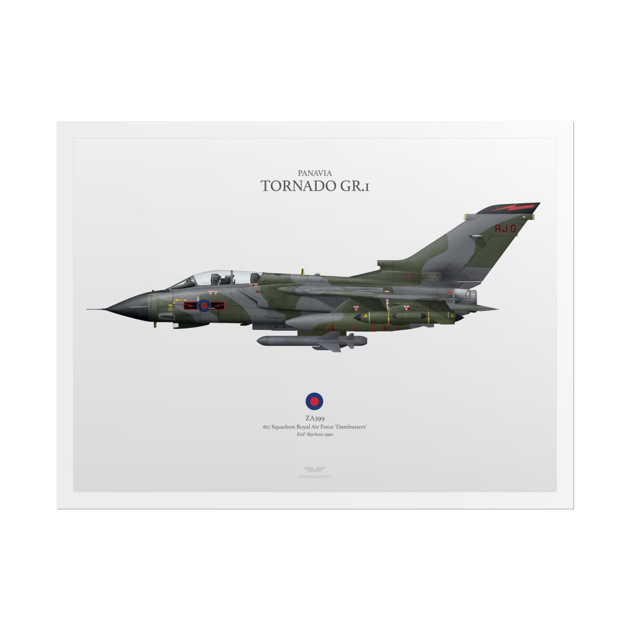 Tornado GR.1 617SQN -  Rolled Poster